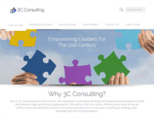 Tablet Screenshot of 3cconsulting.com